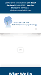 Mobile Screenshot of neuropsych4kids.com